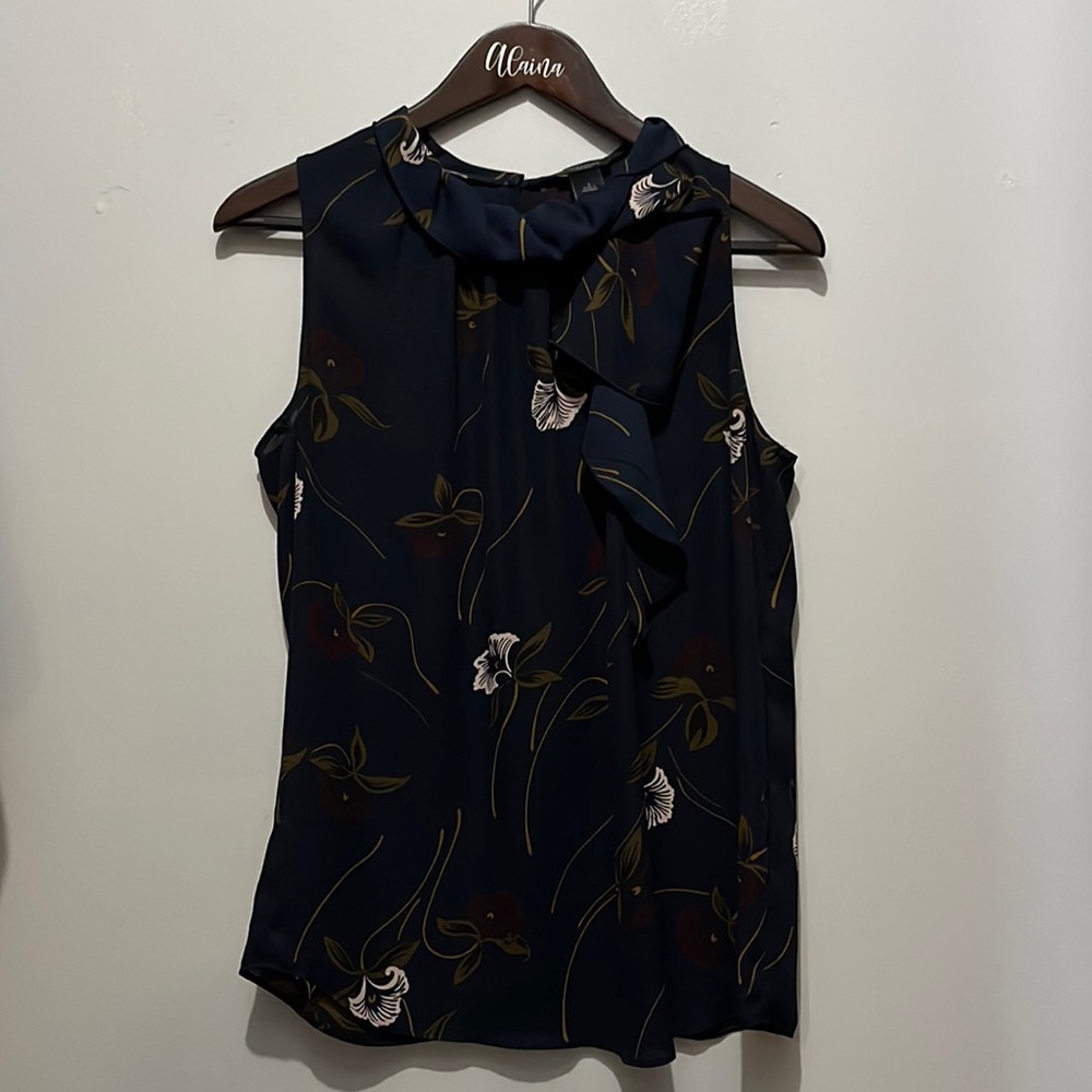 Ann Taylor Factory Floral Shell